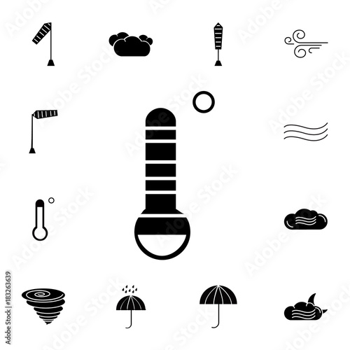 Termometer icon. Set of weather sign icons. Web Icons Premium quality graphic design. Signs, outline symbols collection, simple icons for websites, web design, mobile app