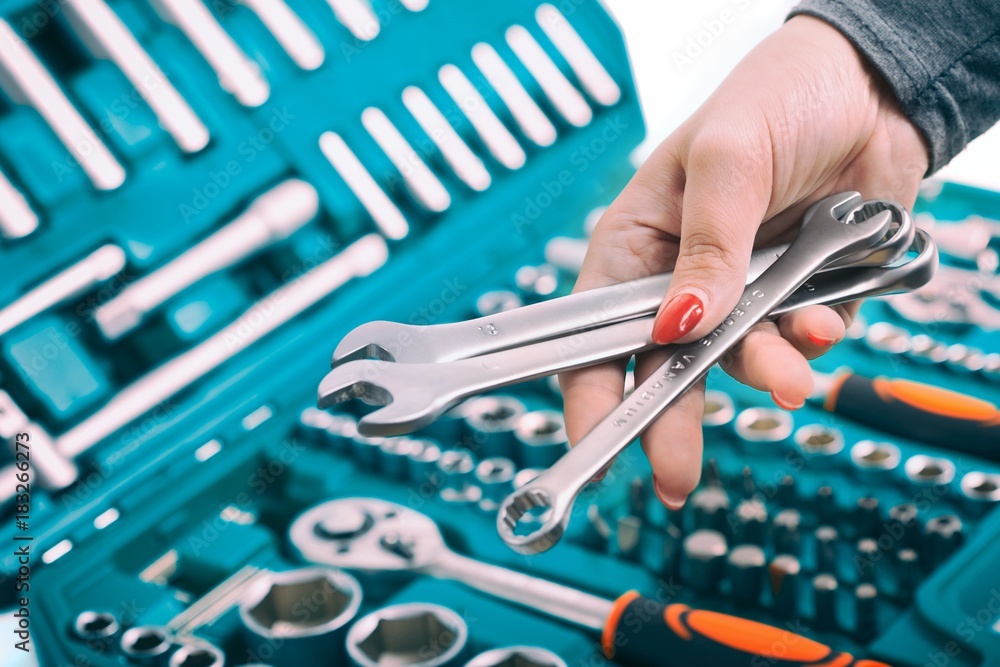 Fototapeta premium New box tool