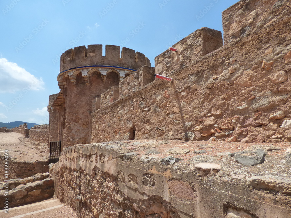 Castillo de Onda, localidad de la Comunidad Valenciana, España. Perteneciente a la provincia de Castellón, en la comarca la Plana Baja.