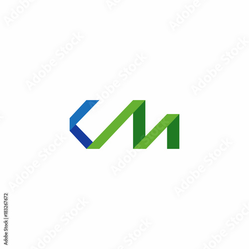 Free Download K Initial Letter Logo Vector - GFXLoad