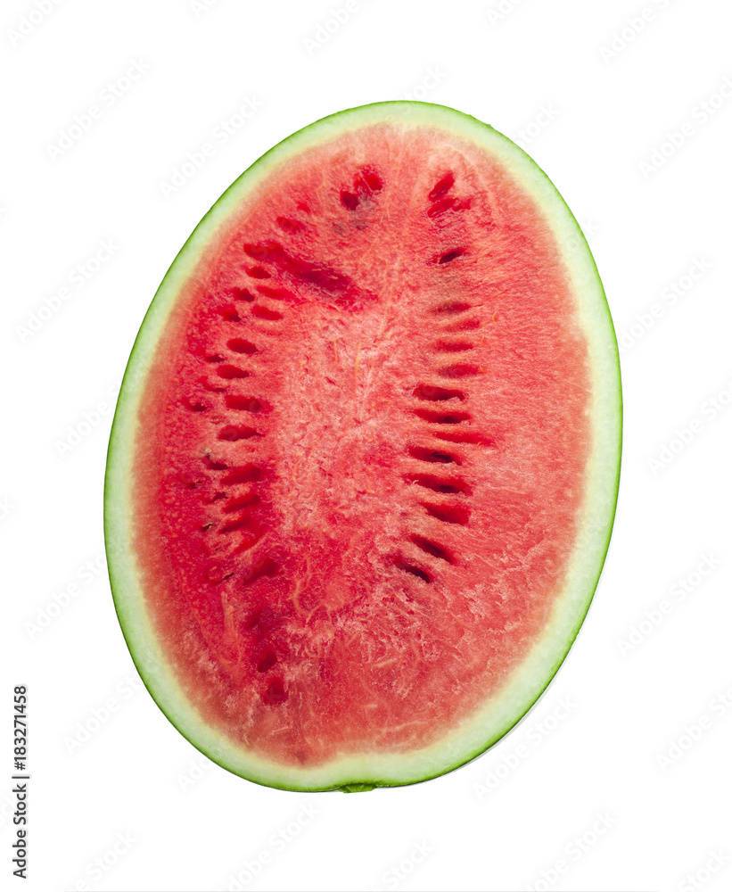 Sliced of watermelon isolated on white background Sliced of watermelon isolated on white background