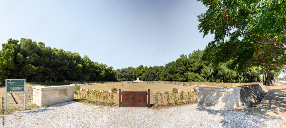 Green Hill Cemetery Anzac,Suvla Road in Canakkale,Turkey Green Hill Cemetery Anzac,Suvla Road in Canakkale,Turkey