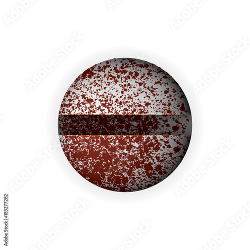 rustic screw head illustration