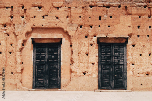 El Badi Palace in Marrakesh photo