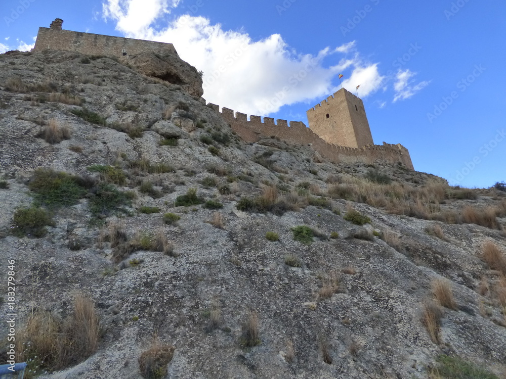 Castillo de Sax,municipio de la provincia de Alicante en la Comunidad Valenciana, España