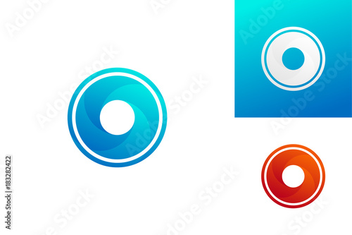 Beautiful Vortex Logo Template Design