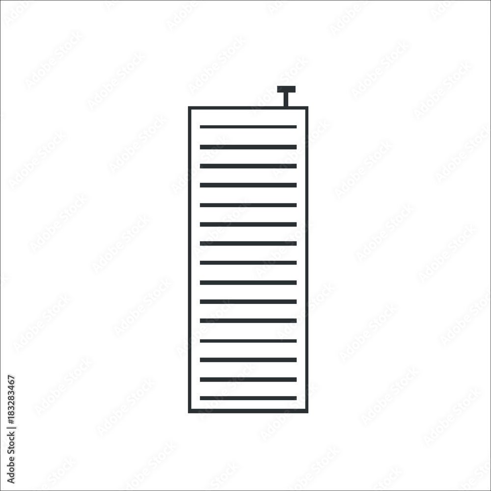 Multi-storey building icon Multi-storey building icon
