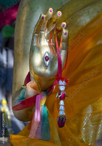 Buddha's hand Chiang Mai Thailand photo