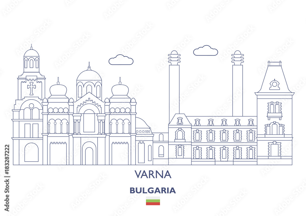 Varna City Skyline, Bulgaria