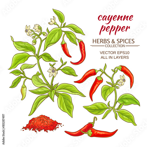 cayenne pepper set