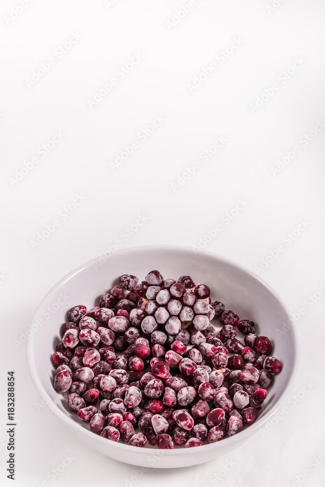 Frozen pomegranate Frozen pomegranate