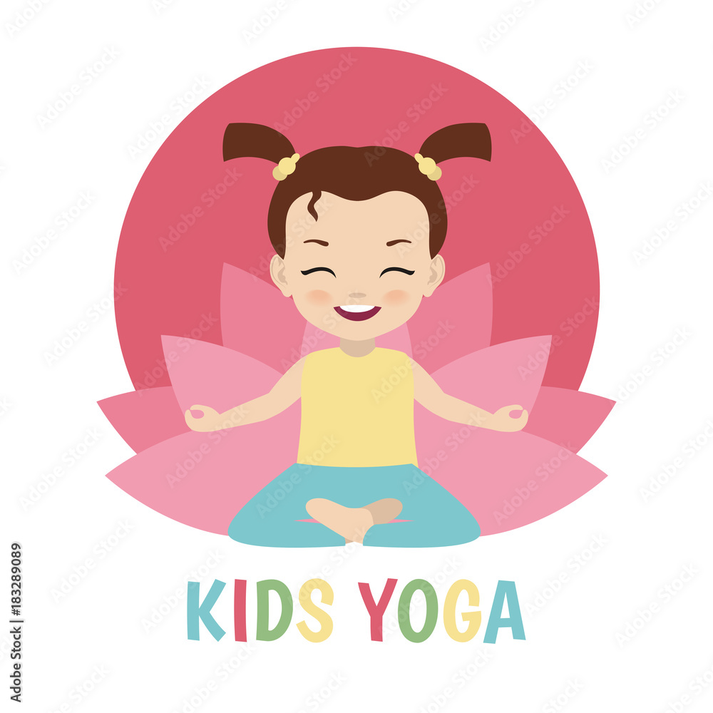 Children yoga logo Children yoga logo