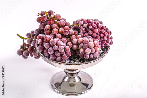 Frozen grapes