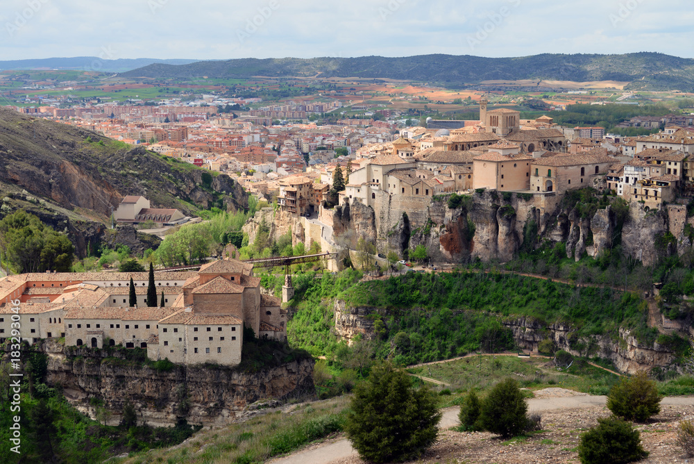 Panorama von Cuenca Spanien