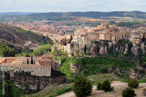 Panorama von Cuenca Spanien