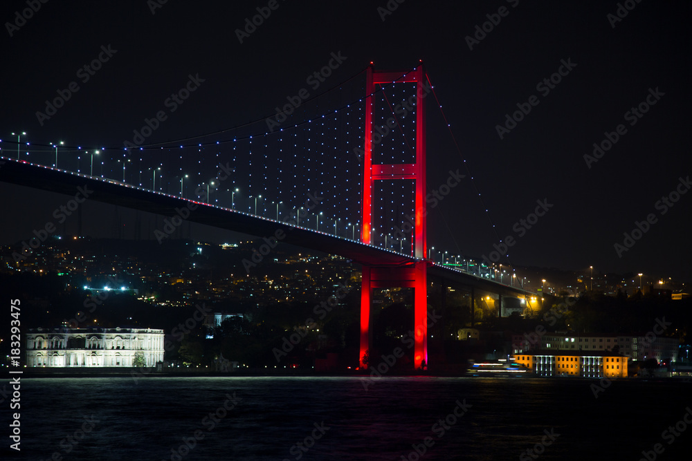 Bosphorus bridge of Istanbul