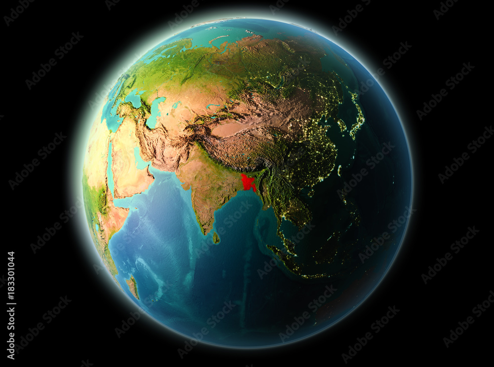 Bangladesh in the evening Bangladesh in the evening