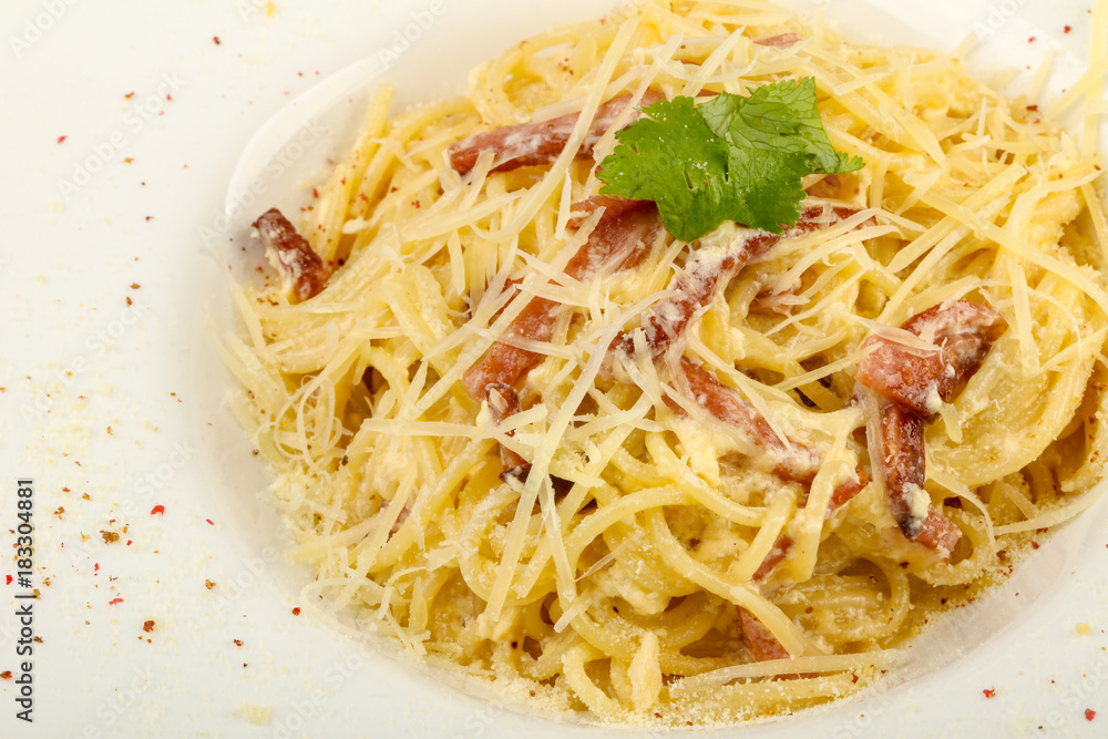 Pasta carbonara