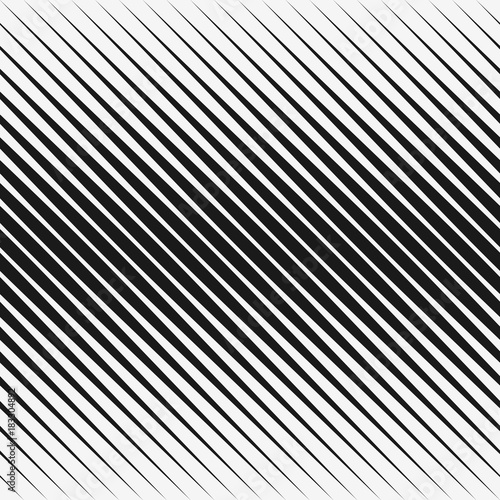 Black Diagonal Striped Seamless Pattern. Abstract Geometric Background Design.