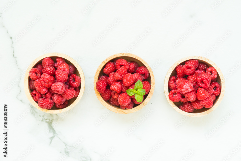 Red rasberries fruit Red rasberries fruit