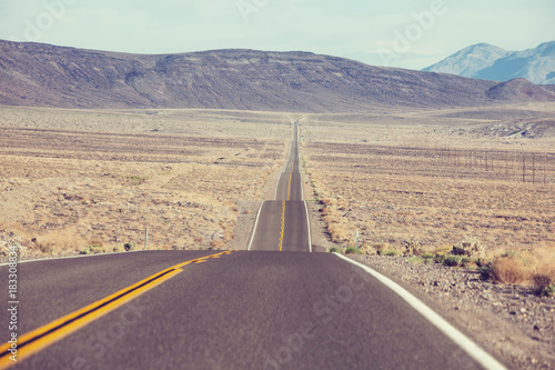Road in prairie