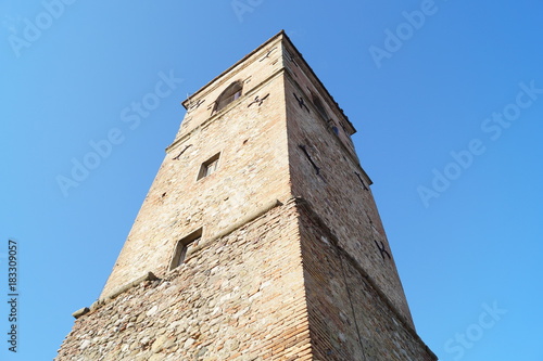 The little pretty Anghiari, Arezzo, Tuscany, Italy