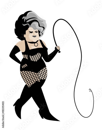sensual fetish old woman