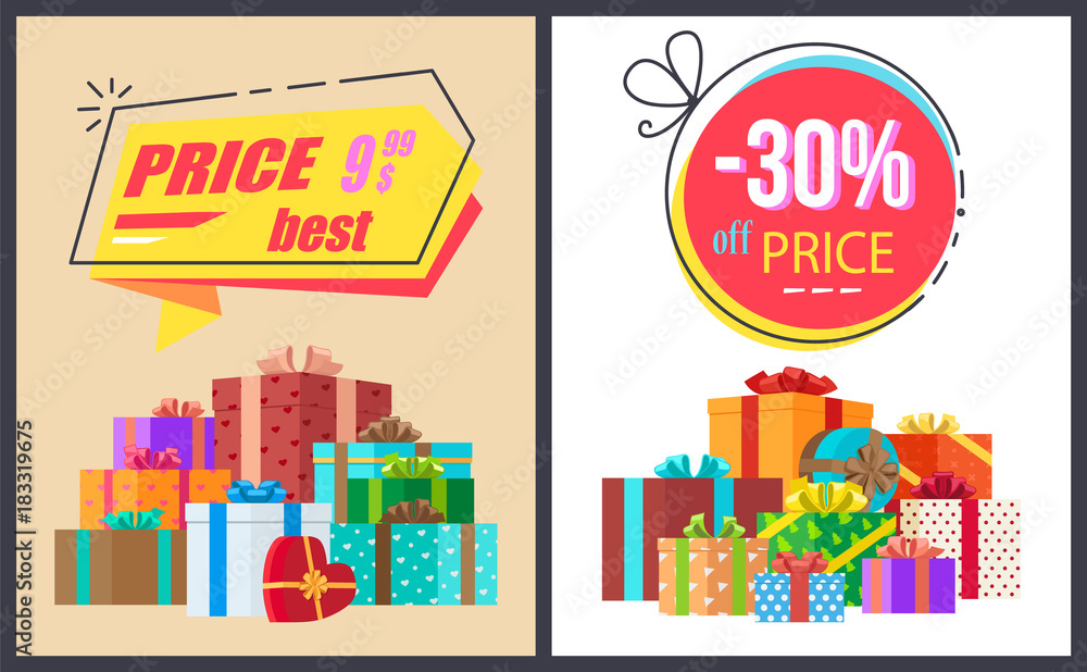 Price Best -30 Posters on Vector Illustration