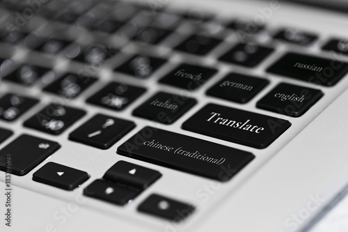 Wallpaper Mural Multilingual translation service concept Torontodigital.ca