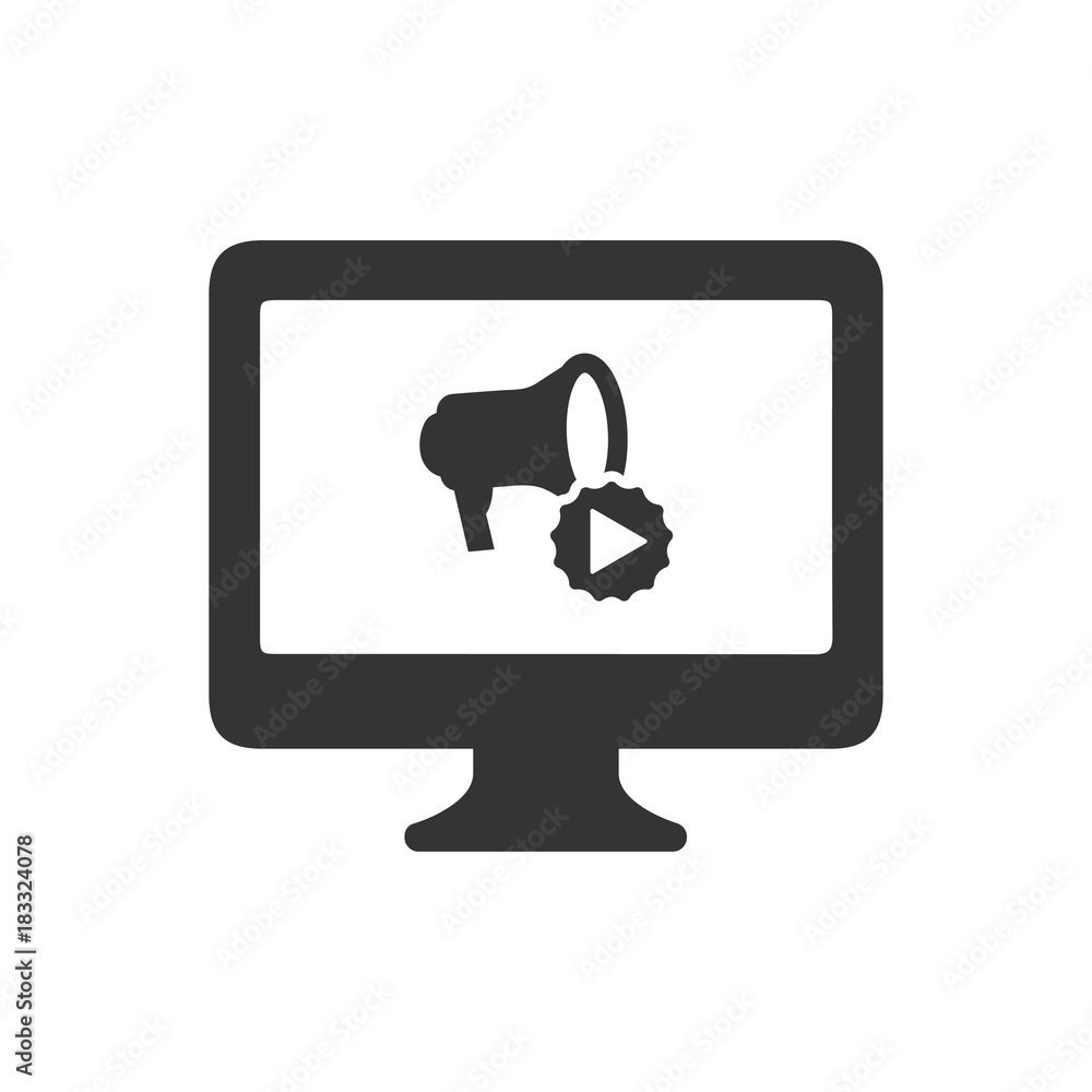 Video Marketing Icon Video Marketing Icon