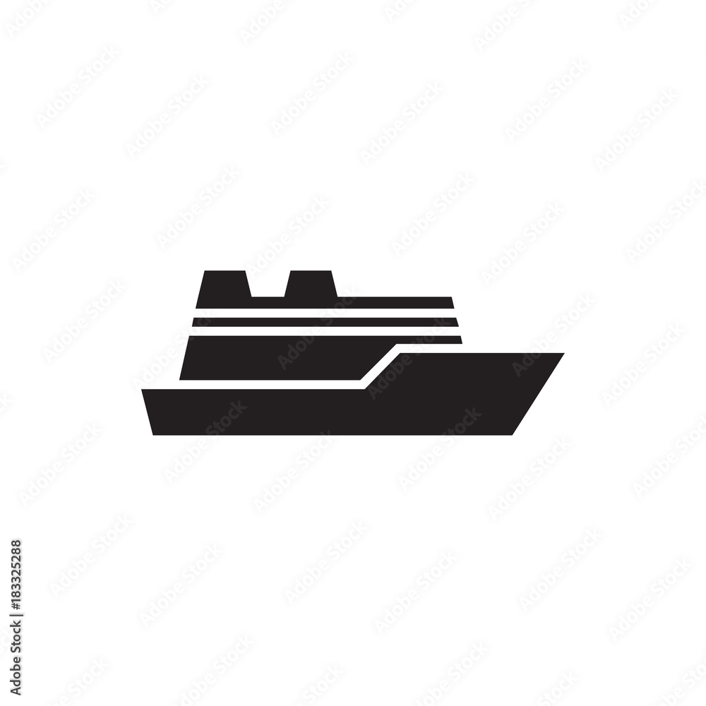 ship icon illustration ship icon illustration