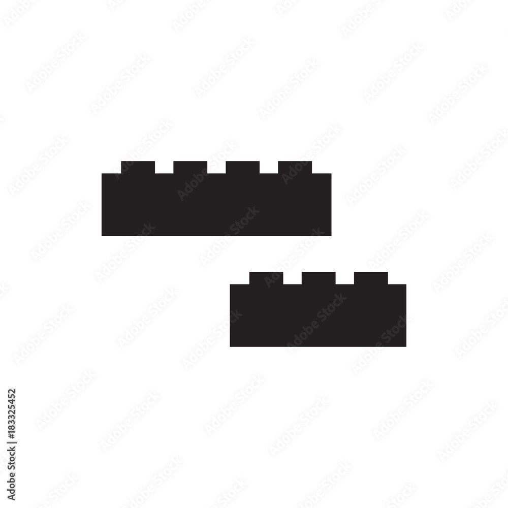 building block icon illustration building block icon illustration
