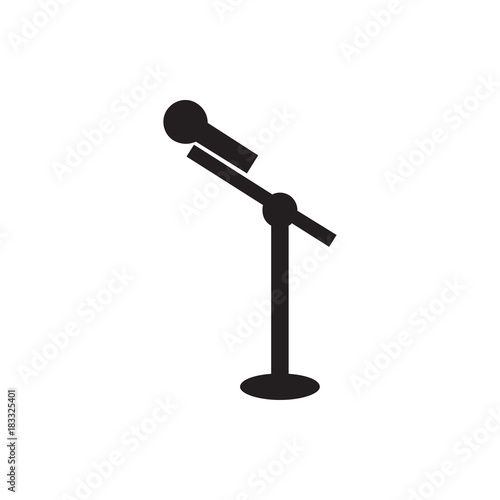 microphone icon illustration