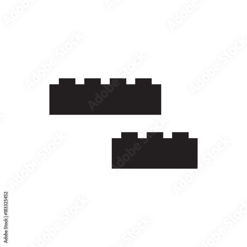 building block icon illustration