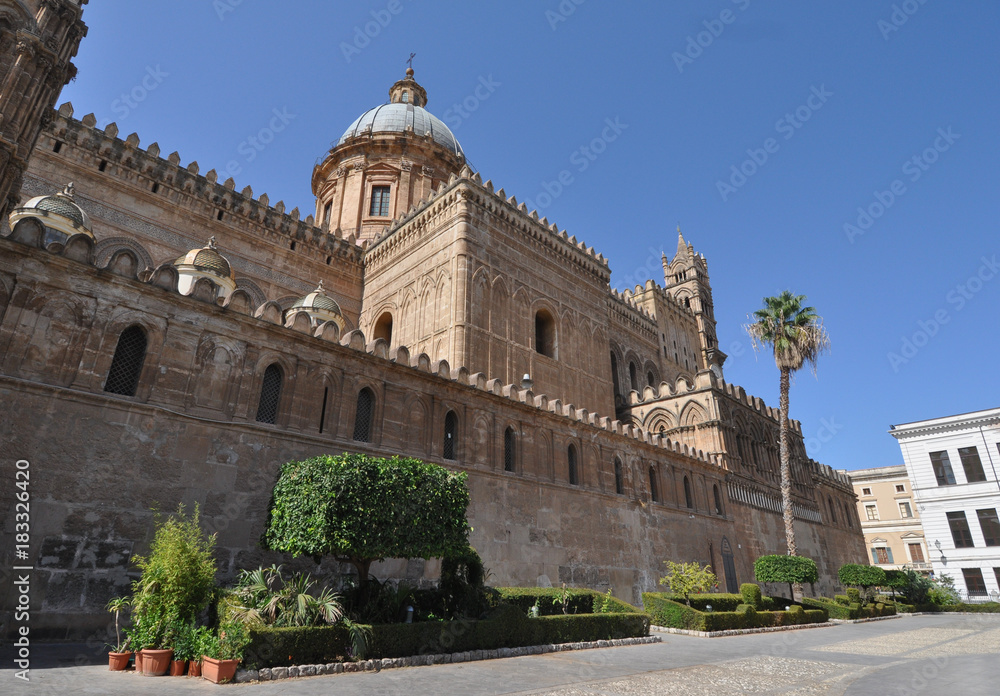 Cathedral church in Palermo