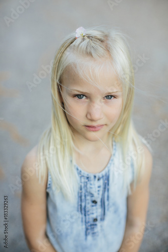 Portrait of girl photo