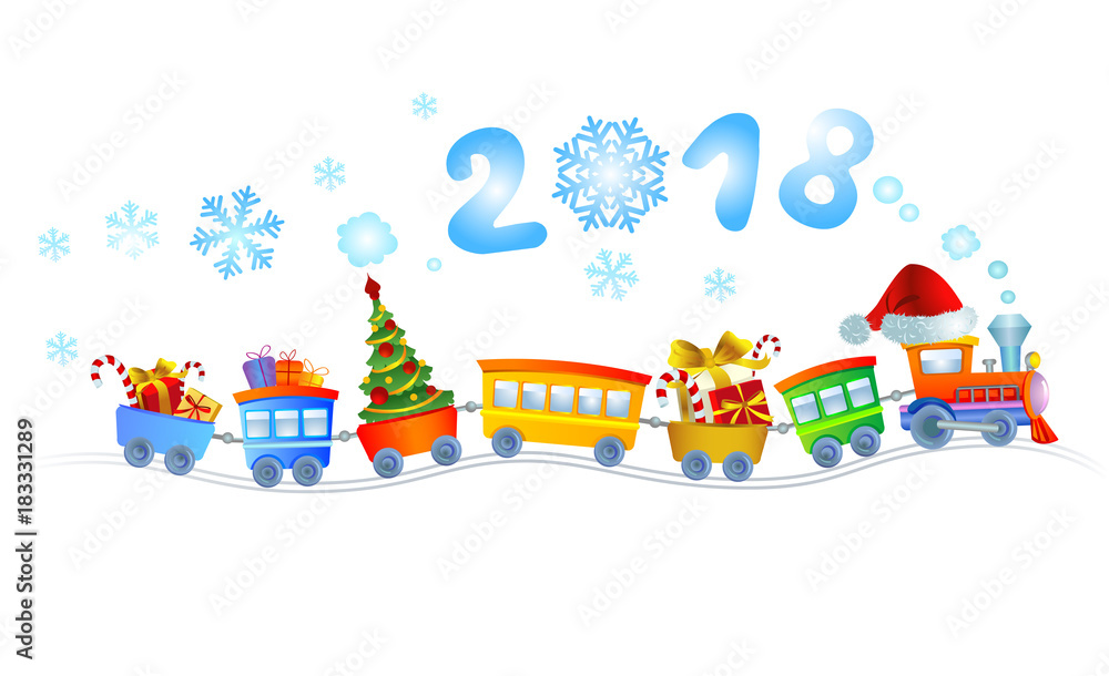 New Year train New Year train