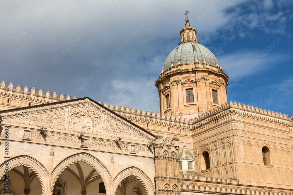 Palermo Cathedral is the cathedral church of the Roman Catholic Archdiocese of Palermo located in Sicily southern Italy.