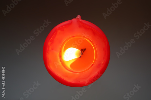 Obraz na plátne Red candle