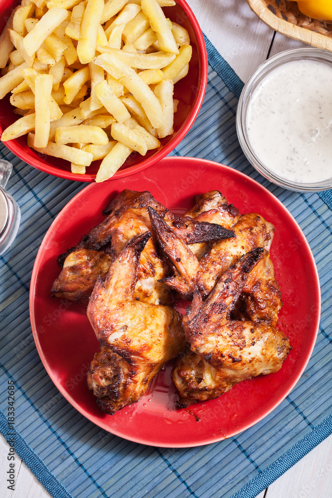 Tasty baked chicken wings Tasty baked chicken wings