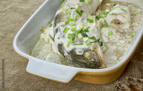 Fish Tatar dish photo