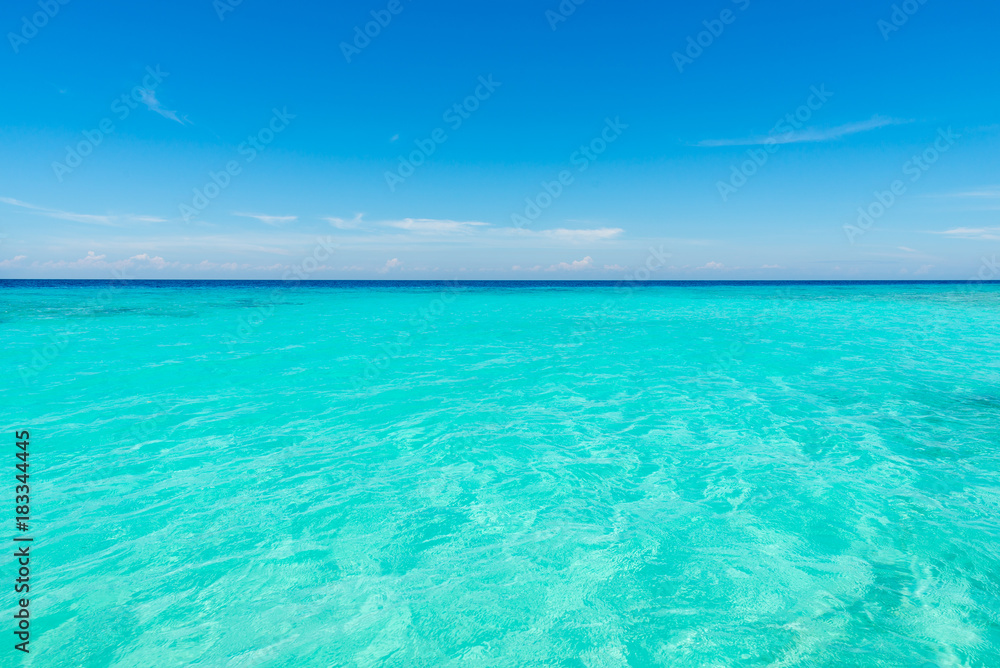 Gorgeous looking clear and turquoise waters in the Caribbean Sea. La Tortuga (Turtle) Island, Venezuela. Gorgeous looking clear and turquoise waters in the Caribbean Sea. La Tortuga (Turtle) Island, Venezuela.