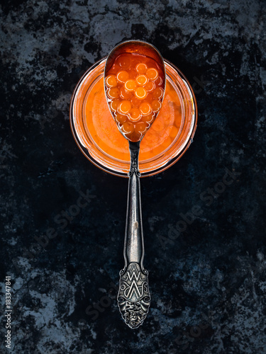 A Spoon of Salmon Eggs