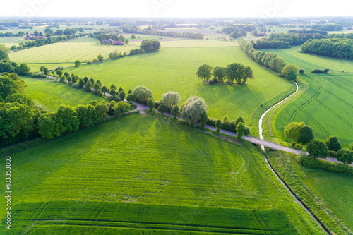 Tableau sur toile Landschaft in Deutschland