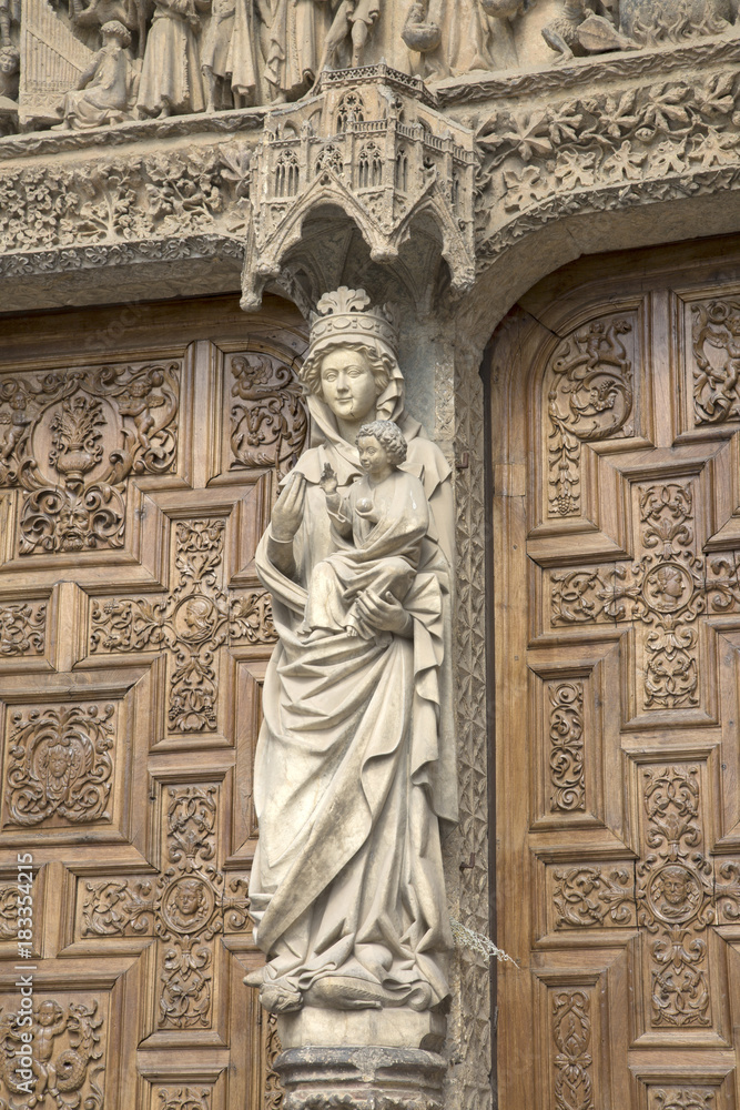 Entrance of Cathedral Church, Leon