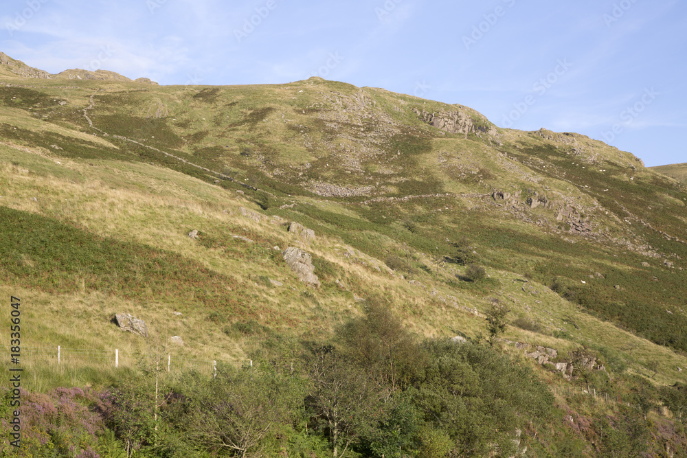 Mountain near Pen-y-Pass, Snowdonia, Wales