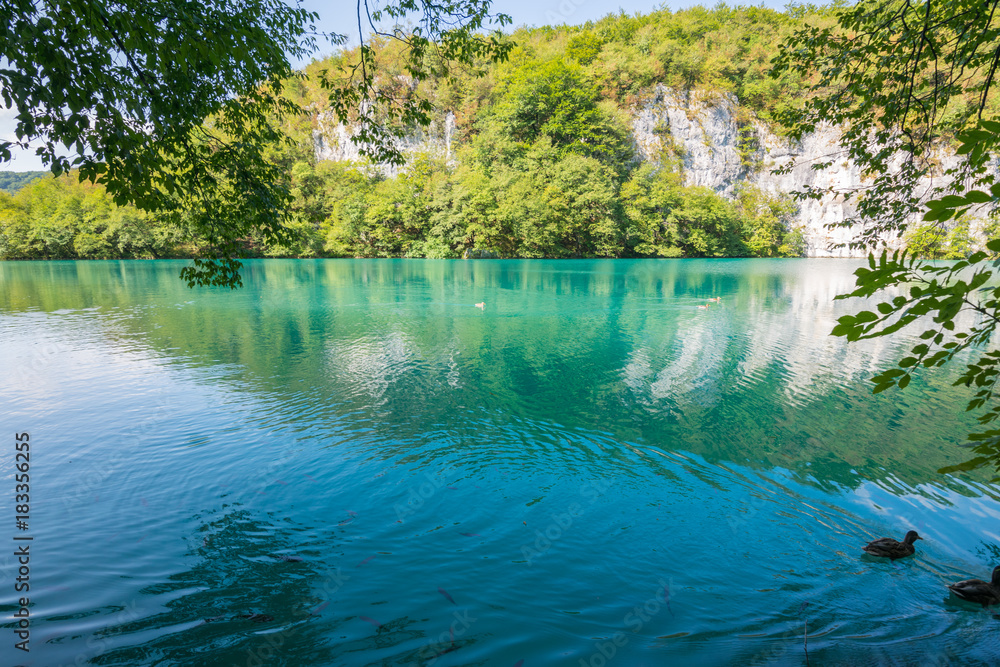 Plitvice Lakes National Park, Croatia, Balkan Peninsula, Europe Plitvice Lakes National Park, Croatia, Balkan Peninsula, Europe