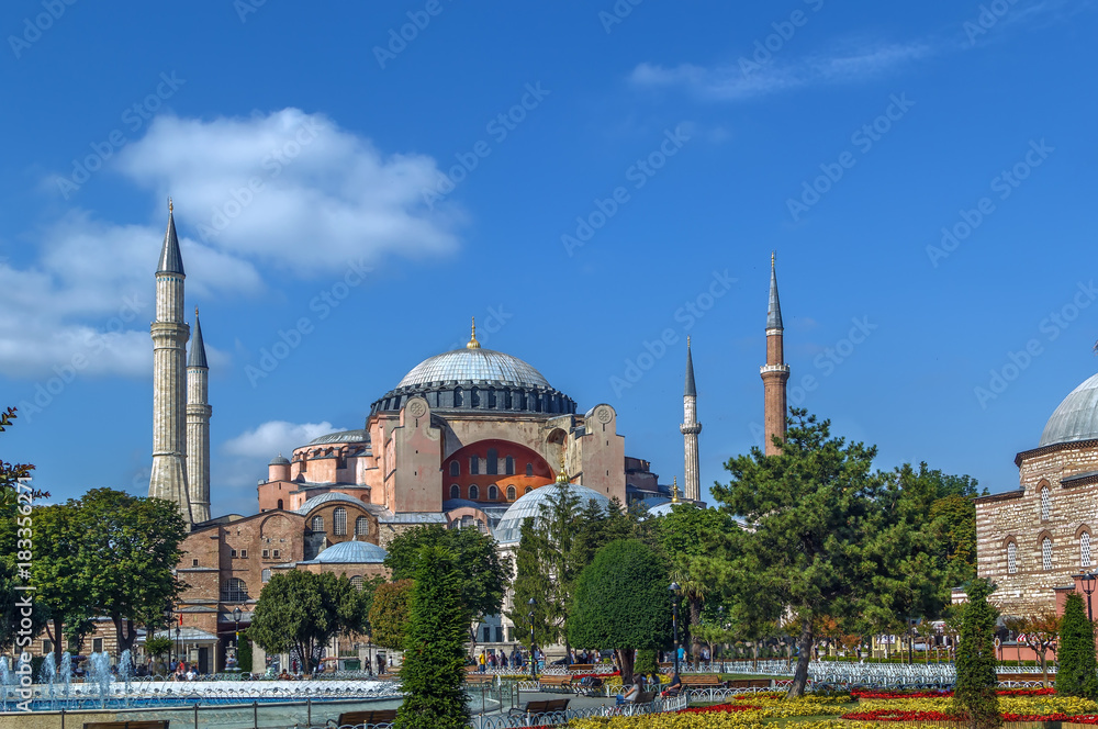Obraz premium Hagia Sophia w Stambule