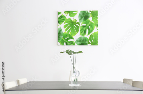 Modern office interior with...