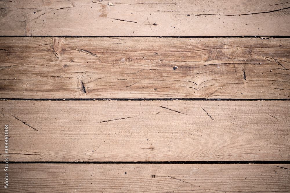Fototapeta premium natural beige wooden plank texture, siding. background.